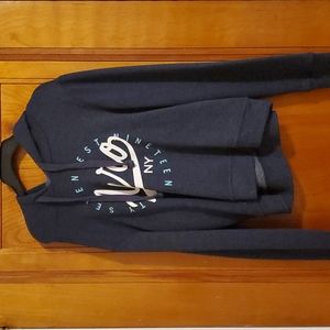 Size medium  Navy blue hoodie aeropostale
